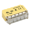 Złączka instalacyjna wciskana 5-przewodowa  na drut 0.75-2.5mm2  IEC 300V/24A  50 szt.
