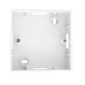 Puszka natynkowa dla gniazda IP20 jednokrotna Jowisz Timex PWN-1JW/G