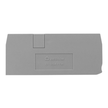 Płytka końcowa do złączki szynowej 4mm2 DS4-TW DGN D-DS4-TW-01P-11-00AH