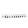 Listwa zaciskowa 4mm2 złączka kostka 12-torowa VDE DGN DG8US-12P-19-300A(H)