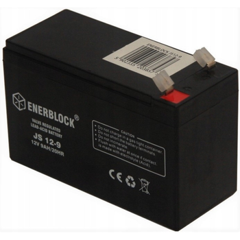 Akumulator AGM ENERBLOCK JS12-9 12V 9Ah Seria JS General ENR-9H/12V