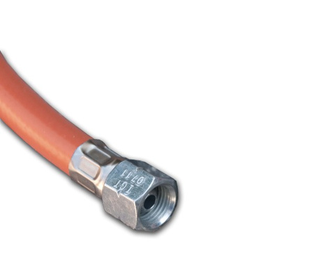 Wąż do gazu propan-butan ze złączami 2xGW 1/4" 80cm Bradas PB006-080