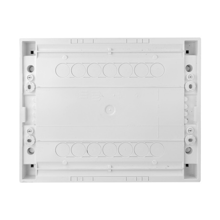Rozdzielnica modułowa natynkowa 1x12 zabezpieczona 8xMCB 1xRCCB VDE okablowana skrzynka elektryczna Hager 245x305x96,5mm Doktorvolt DV-6296-NT