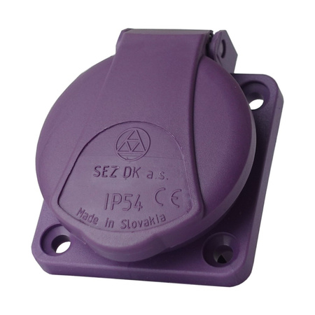 Gniazdo tablicowe proste 48V/10A 2P IP54 VZ 48