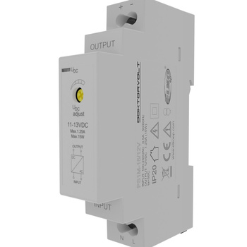 Zasilacz impulsowy - stabilizowany 15 W 12 V DC ELKO 0474