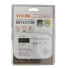 Czujnik tlenku węgla z przyciskiem TEST czujnik czadu z wyświetlaczem LCD VIRONE DC-3