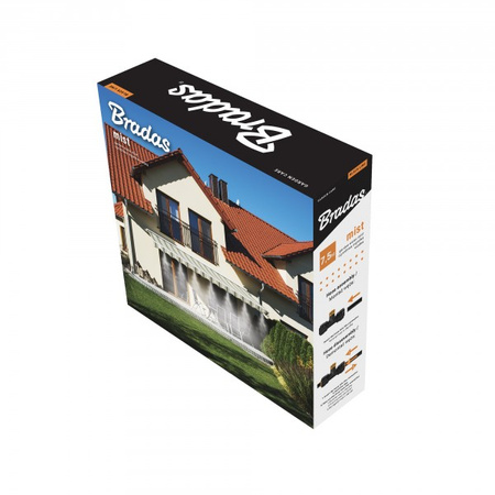 Ogrodowa mgiełka wodna 7,5m Kurtyna BLACK LINE BRADAS ECO-Z1007