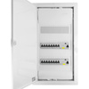 Rozdzielnica modułowa podtynkowa 3x12 zabezpieczona 14xMCB 1xRCCB VDE  okablowana skrzynka elektryczna Hager 630,50x348x98mm zaciski rozgałęźne L1, L2, L3, N, PE Doktorvolt DV-6234-PT