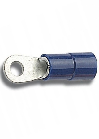 100 sztuk Końcówki izolowane oczkowe 2,5 mm M6 EM00231