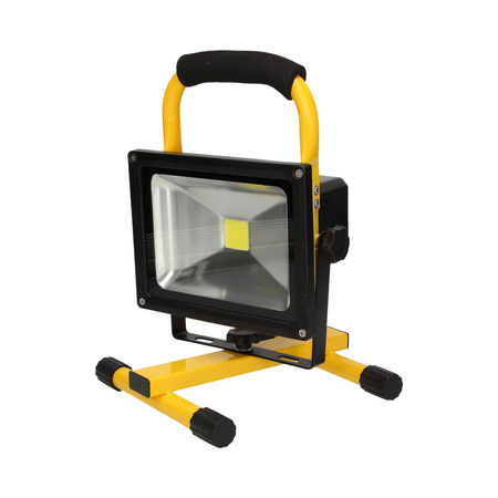 ROBOTIX LED COB 20W naświetlacz roboczy. przenośny z akumulatorem. 800lm. IP44. 6000K. 4400mAh OR-NR-373L6