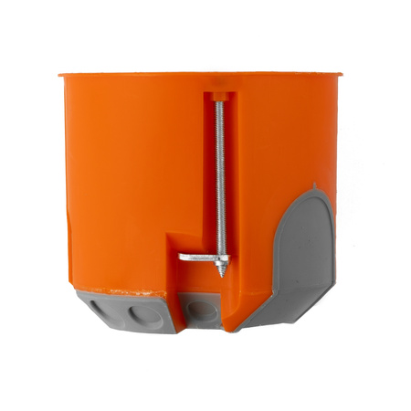 F-tronic Puszka instalacyjna podtynkowa 1 sztuka 68mm połączeniowa pomarańczowa VDE 7360027