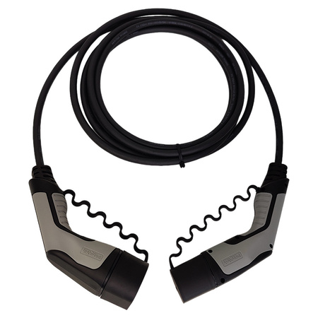 Kabel ładujący AC Typ 2 32A przenośny kabel 5 m czarno-szary Phoenix Contact EV-T2G3PC-3AC32A-5,0M6,0ESBK01