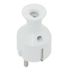 Wtyczka rozbieralna Uni-Schuko 230V 16A biała W-10120