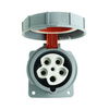 Gniazdo tablicowe proste CEE 5P 63A 400V IP67 3134-322-1600