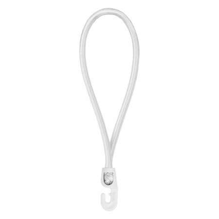 Guma elastyczna z hakiem PVC 0,4x40cm biała Bradas BCH3-0440WH-E