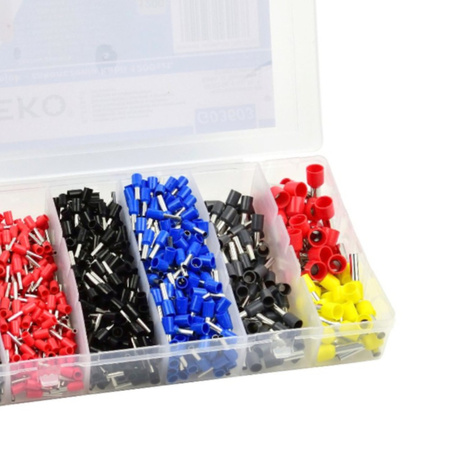 Zestaw tulejek - zakończenia kabli 1200 sztuk G03603