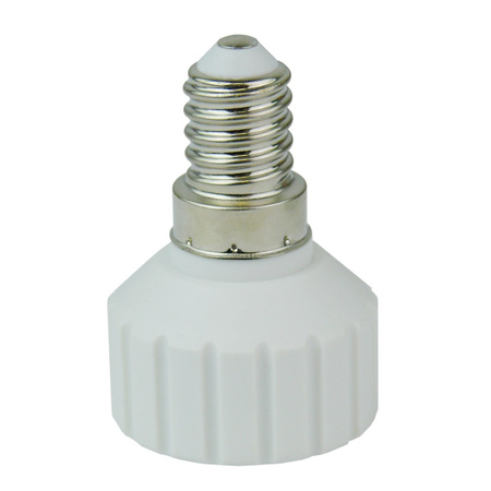 Adapter gniazda E14 na GU10 przejściówka oprawa żarówkowa ART OS ADAPTER E14/GU10