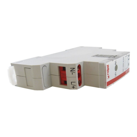 Kontrolka sygnalizacyjna 1-fazowa zielona na szynę TS35 250V RLK-1G Relpol 863027