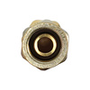 Podwójny łącznik instalacyjny do rur wielowarstwowych 16x16mm zaciskowy FTN-003.16X16.ZŁ-2