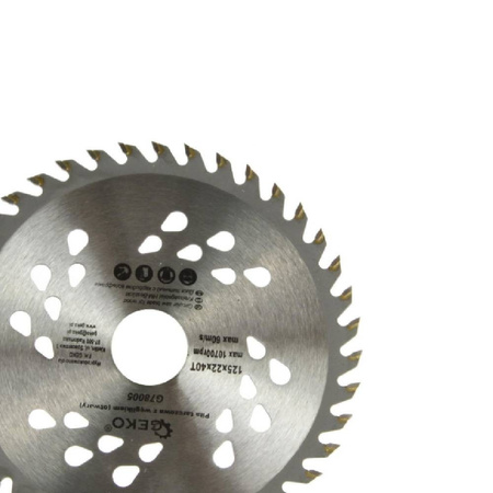 Piła tarczowa do drewna 125x22x40T G78005