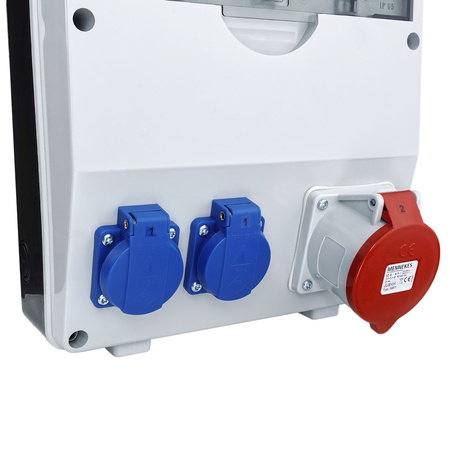 Rozdzielnica budowlana TD 32A 2x230V Schuko Doktorvolt DV-6770-D