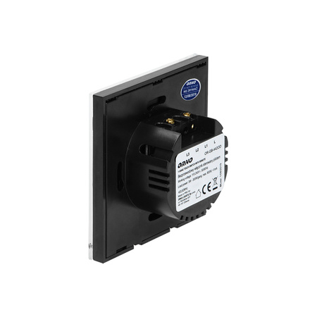 Bezprzewodowy pojedynczy. dotykowy wyłącznik światła. sterowany pilotem OR-GB-442