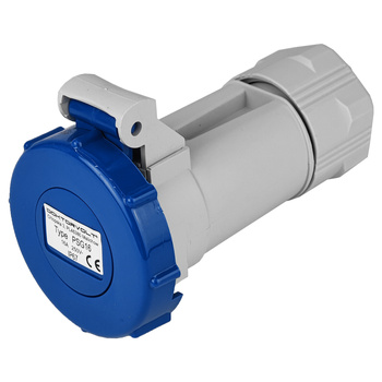 Gniazdo przenośne 230V 16A IP67 system francuski Doktorvolt PSG 16 DV