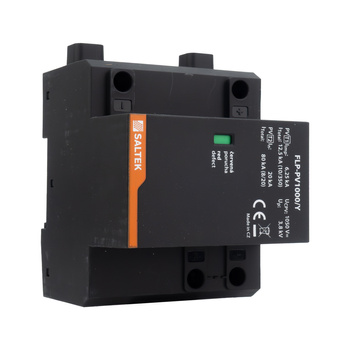 Ogranicznik przepięć PV typ 1 40kA FLP-PV1000/Y do 1050V DC szyna DIN warystorowy ochronnik przepięciowy fotowoltaiczny A04201