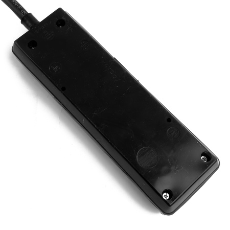 Przedłużacz elektryczny 4-krotny 15m listwa zasilająca 4 gniazda 3x1,5mm2 czarny Doktorvolt DV-4940-F-230