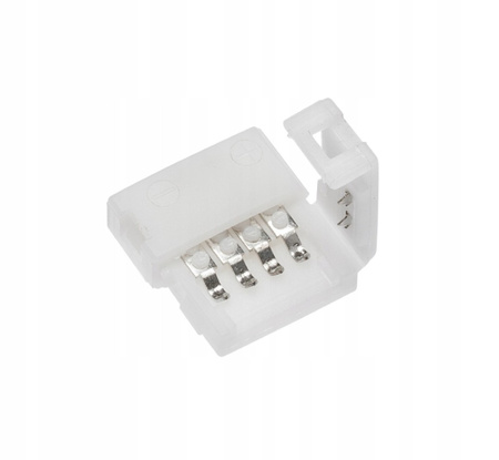 Złączka do taśmy LED RGB czteropunktowa klips spinka XC11 GTV LD-ZTLRGB-04N