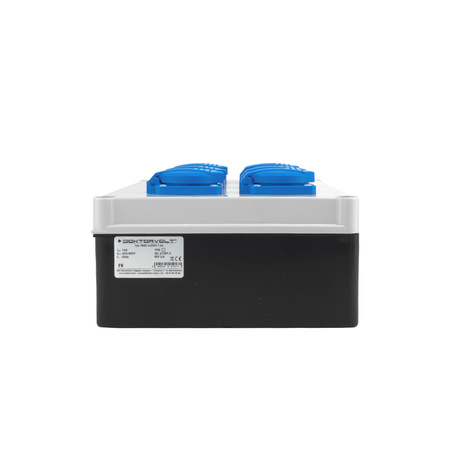 Rozdzielnica budowlana 6x230V kompaktowa erbetka hermetyczna IP54 typ E niezabezpieczona skrzynka Doktorvolt DV-0171-F