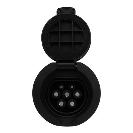 Gniazdo do ładowania samochodów tablicowe Typ 2 16A 5P żeńskie DGN FEAC-T-016A-P1