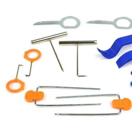 Zestaw ściągaczy do demontażu tapicerki i radia G02703