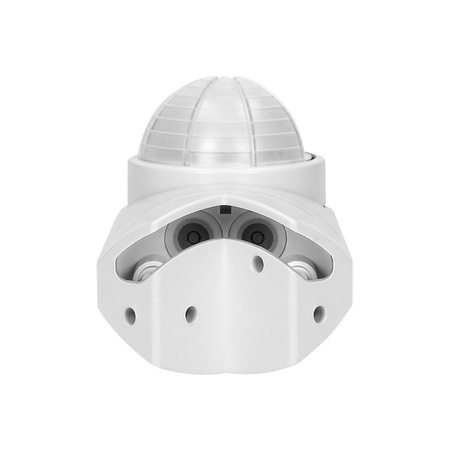 Czujnik ruchu 240st. IP65. 1200W. 2 sensory. 3 rodzaje montażu. biały OR-CR-265