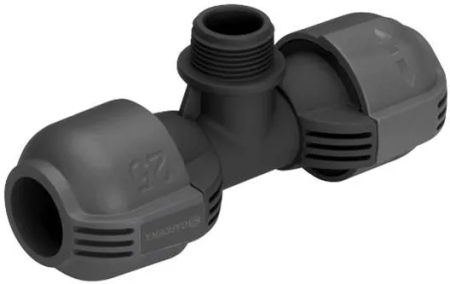 Rozdzielacz GARDENA T 25 mm 3/4 GZ do zraszaczy system nawadniania ogrodu Quick Easy Sprinklersystem T380 OS140 02787-20