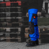 Spodnie robocze 245 g/m2 R54 WZMOCNIONE NIEBIESKO-CZARNE Doktorvolt DV-2117-SD-B550-54