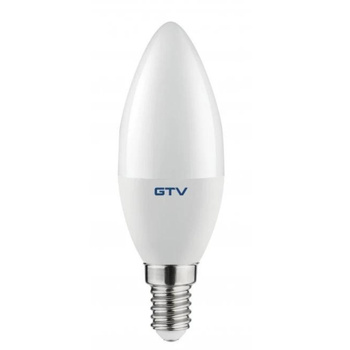 Żarówka LED 8W E14 3000K ciepły biały 700lm SMDC37-80 GTV LD-SMDC37-80