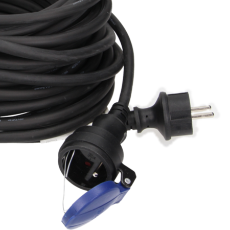 Przedłużacz warsztatowy bryzgoszczelny 30m 230VAC/16A OR-AE-13169/30m