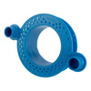 F-tronic TF-1Pierścień mocujący Thermofix do montażu puszek podtynkowych Ø68mm w elewacji styropianie EPS ETICS rękaw instalacyjny Ø74mm niebieski 5 sztuk 781 TF1