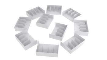 Zaślepka do szyn łączeniowych 10 sztuk Z-16/4F