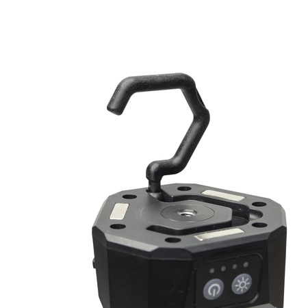 Lampa warsztatowa potrójna 5V IP54 LW-3AS na regulowanym statywie W-96326