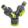 Trójnik 3/4" - 1/2" z 2 zaworami LIME LINE BRADAS LE-02221K