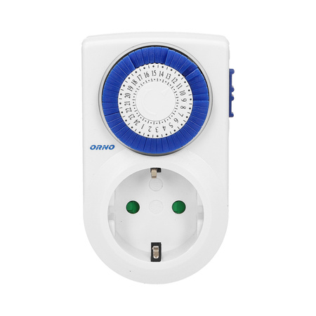 Programator czasowy mechaniczny. MINI. wersja schuko OR-PRE-427(GS)