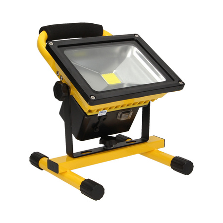 ROBOTIX LED COB 20W naświetlacz roboczy. przenośny z akumulatorem. 800lm. IP44. 6000K. 4400mAh OR-NR-373L6