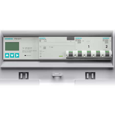 Rozdzielnica budowlana z licznikiem 3F Siemens pTD-S/FI 16A 2x230V gniazda Mennekes Schuko Doktorvolt 4784