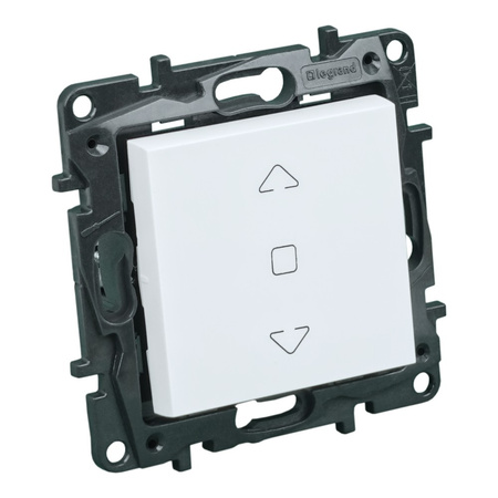 NILOE STEP Przycisk roletowy 2-pozycyjny biały 0004-00013-22755