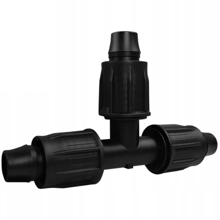 Trójnik QJ do rur kroplujących PE 16mm BRADAS DSWAQJ-T16