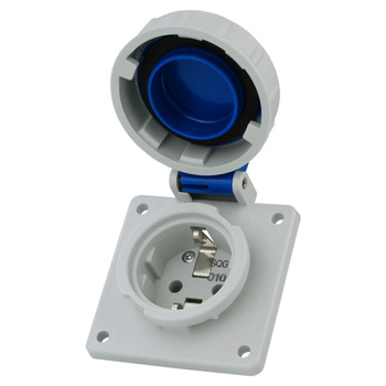 Gniazdo 230V 2p+E IP68 Schuko tablicowe MENNEKES 17006