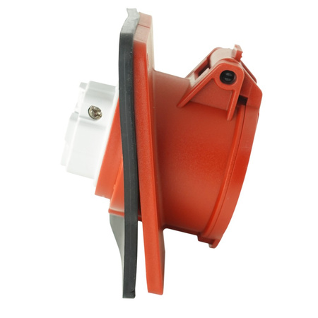 Gniazdo tablicowe skośne CEE 400V 32A/4P 83x90 mm 3126-309-1600