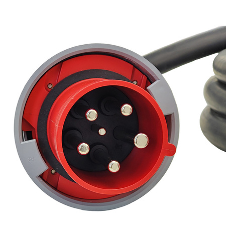 Przedłużacz 10m siłowy 63A/5P IP67 CEE 400V 5x16 mm2 Doktorvolt® DV-4759-CEE-63